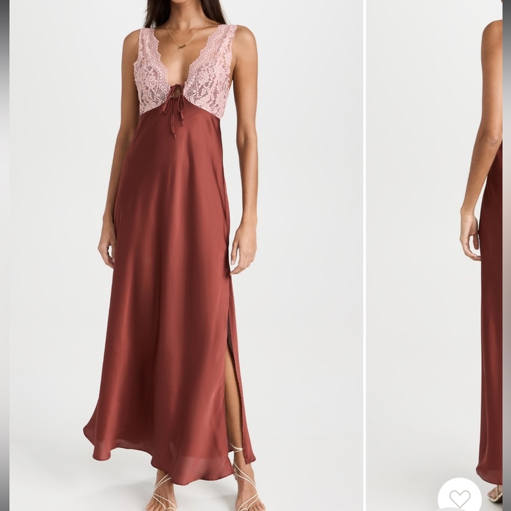 Free people country side maxi slip nwt large